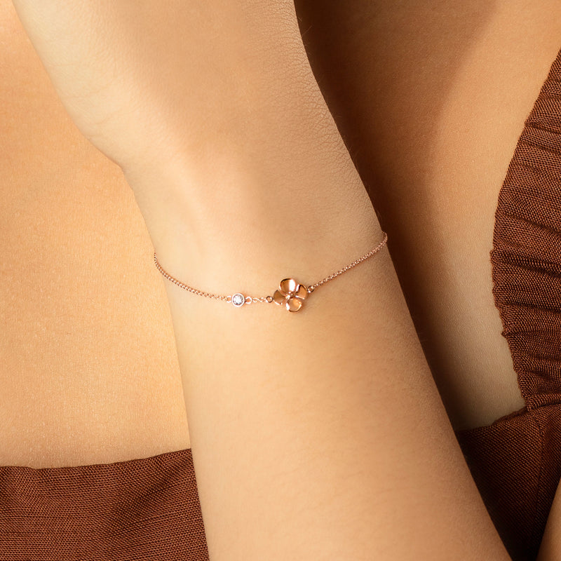 FLEURS CHAIN BRACELET