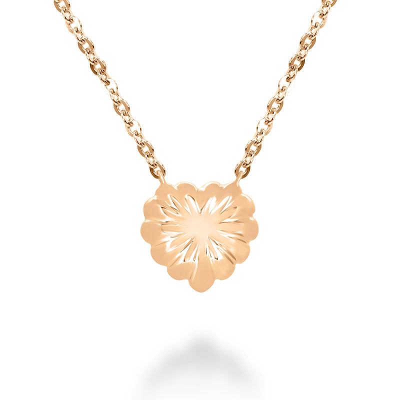 TWIST HEART NECKLACE