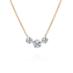 PETITE LOVEMARK TRINITY NECKLACE