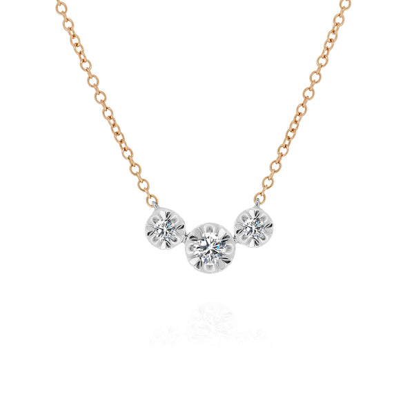 PETITE LOVEMARK TRINITY NECKLACE