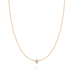 Twist Prism Drop Necklace