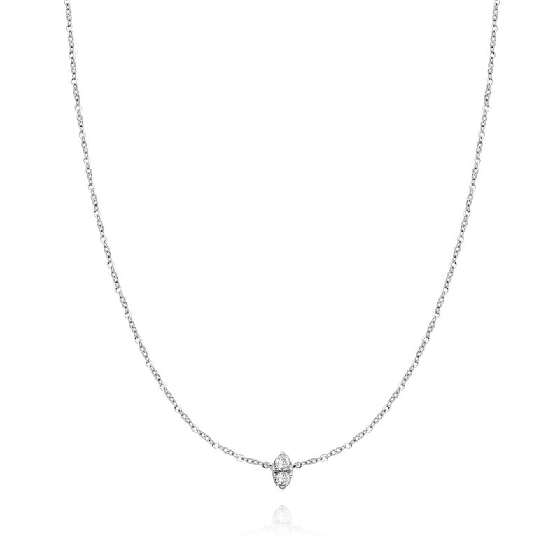 Twist Prism Drop Necklace