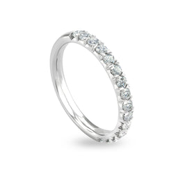 Round Brilliant Diamond Ring Band