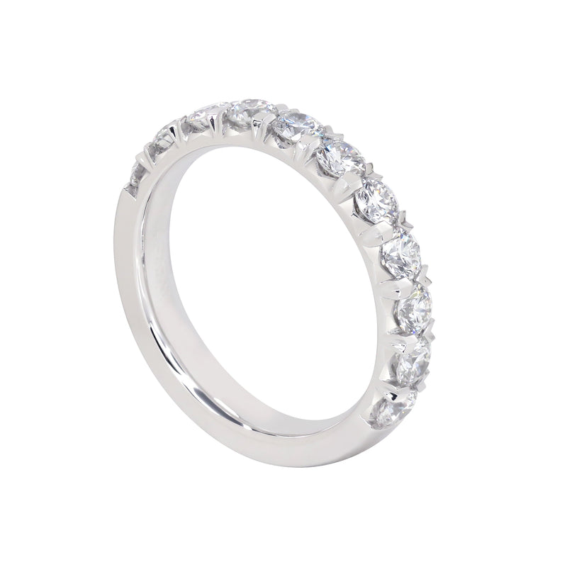 Round Brilliant Diamond Ring Band